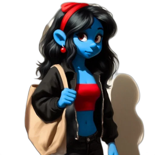 mask, staff, concept art, 3d render, cartoon, comic book art, blue, animated transparent PNG cut-out