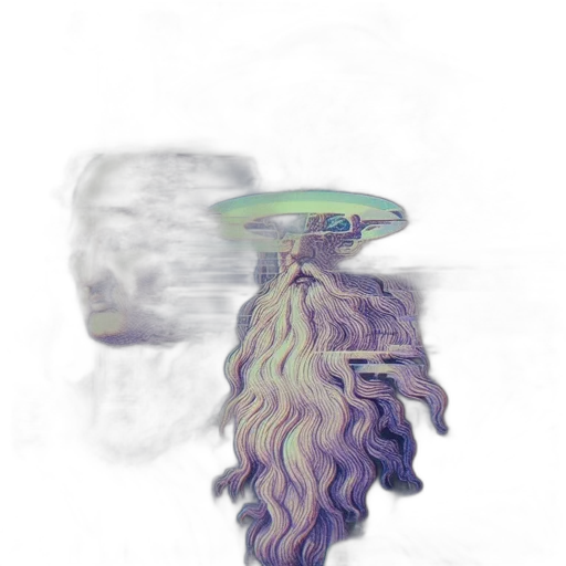 hair, crown, creature, hat, concept art, fantasy art, watercolor, photorealistic transparent PNG cut-out