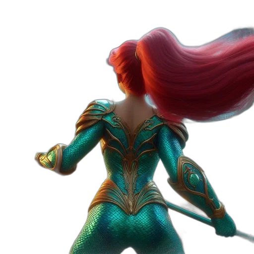 hair, concept art, 3d render, fantasy art, comic book art, intense, scene, fantastical transparent PNG cut-out