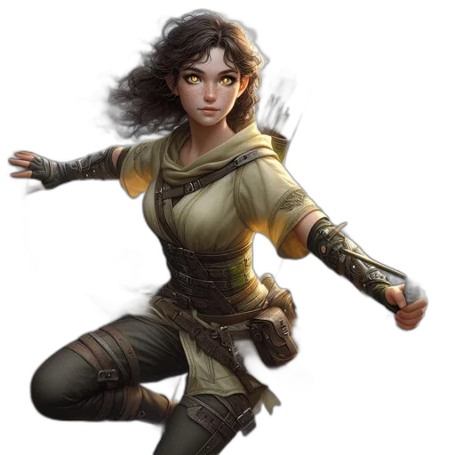 staff, fantasy art, concept art, comic book art, pixel art, golden, earth tones, archer transparent PNG cut-out