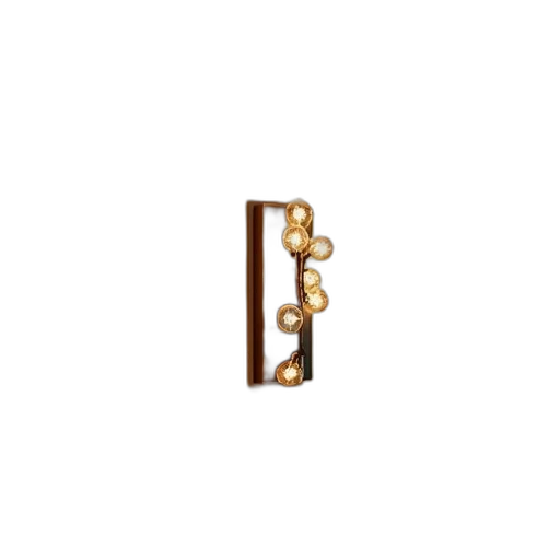 jewelry, furniture, staff, crown, pixel art, 3d render, modern, wall-mounted transparent PNG cut-out