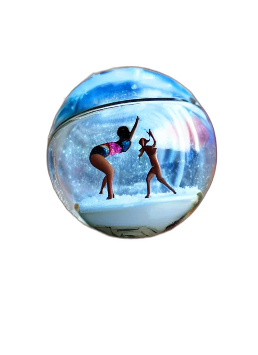 umbrella, 3d render, photorealistic, underwater transparent PNG cut-out
