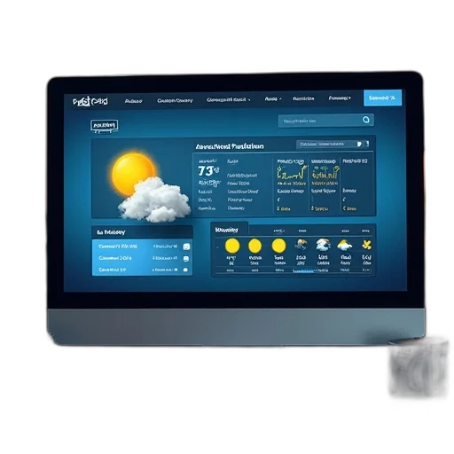 radio, cade, website, displaying transparent PNG cut-out
