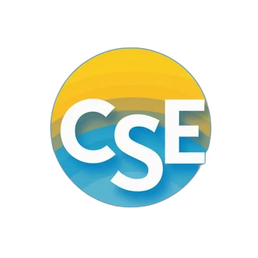second, image, shows, circular, logo, gradient, yellow, white transparent PNG cut-out