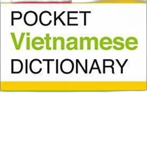 jacket, pocket, vietnamese, dictionary, unspecified, author, featuring, bilingual transparent PNG cut-out