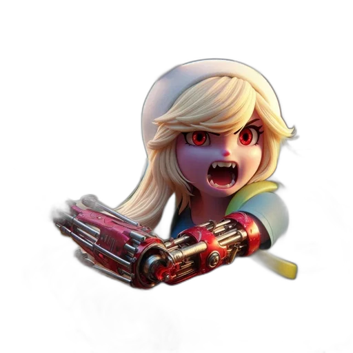 car, weapon, staff, face, concept art, 3d render, fantasy art, pixel art transparent PNG cut-out