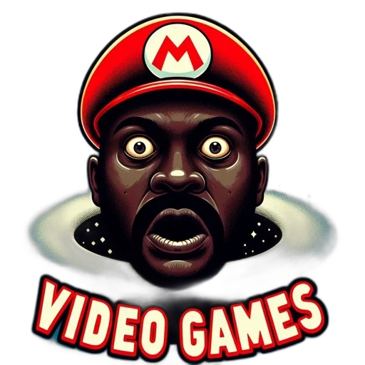 pixel art, concept art, cartoon, mario, mike, tyson, features, depicted transparent PNG cut-out