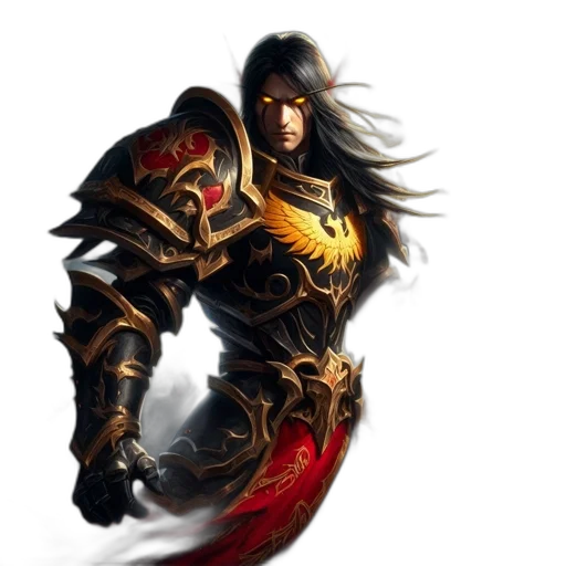 sword, weapon, dragon, staff, fantasy art, concept art, 3d render, photorealistic transparent PNG cut-out