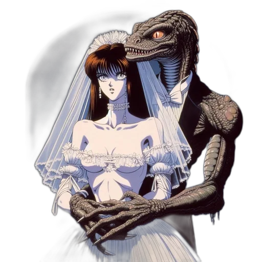 dress, robot, creature, concept art, comic book art, fantasy art, pixel art, outer space transparent PNG cut-out