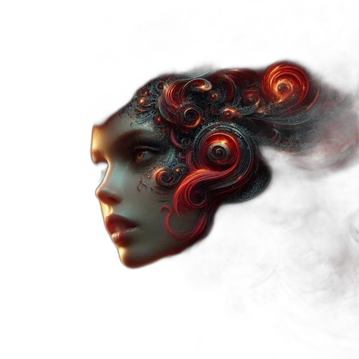 mask, face, dragon, fantasy art, concept art, photorealistic, pixel art, fire transparent PNG cut-out