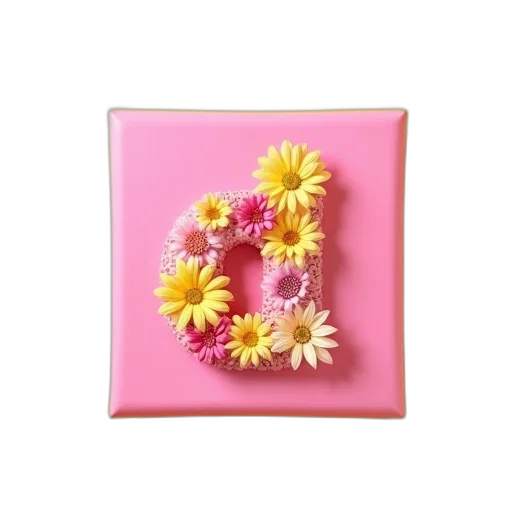 flower, jewelry, crown, 3d render transparent PNG cut-out