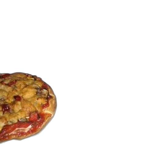 food, crown, jewelry, animal, 3d render, photorealistic, two, pizzas transparent PNG cut-out