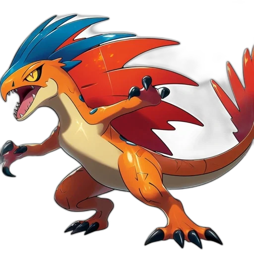 dragon, creature, animal, weapon, concept art, 3d render, fantasy art, pixel art transparent PNG cut-out