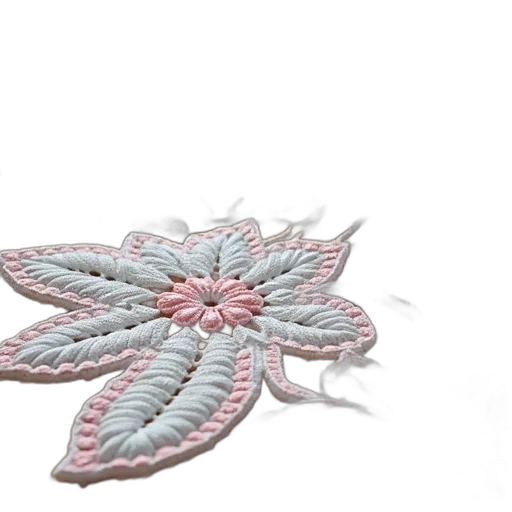 jewelry, flower, crown, umbrella, 3d render, photorealistic, pastel, close-up transparent PNG cut-out