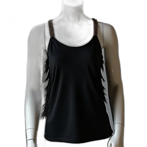 dress, jacket, monochrome, mannequin, wearing, black, sleeveless, top transparent PNG cut-out