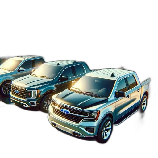 3d render, concept art, busy, truck, parking, lot, shown, residential transparent PNG cut-out