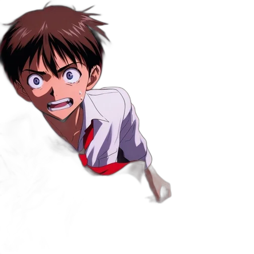 creature, face, staff, weapon, anime, concept art, cartoon, comic book art transparent PNG cut-out