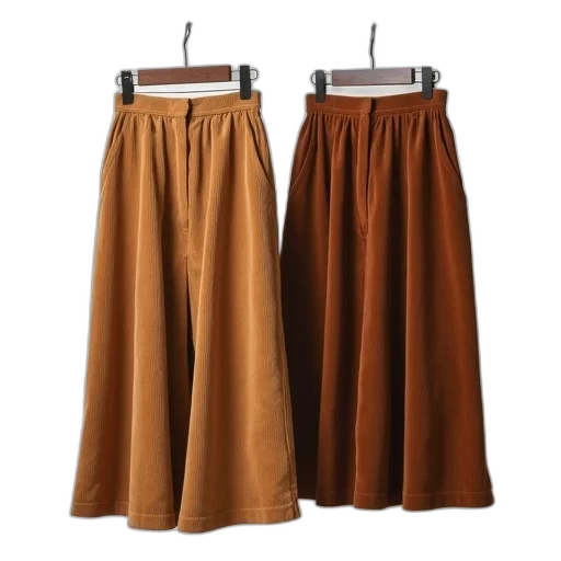 earth tones, two, pieces, corduroy transparent PNG cut-out