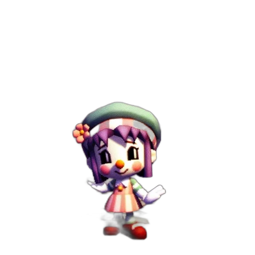 staff, hat, weapon, robot, pixel art, 3d render, concept art, vaporwave transparent PNG cut-out