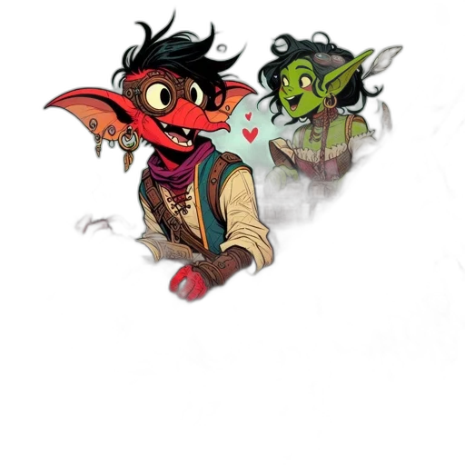 dragon, mask, staff, creature, concept art, fantasy art, comic book art, 3d render transparent PNG cut-out