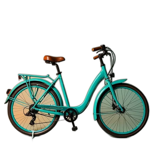 blue, green, bike, looks transparent PNG cut-out