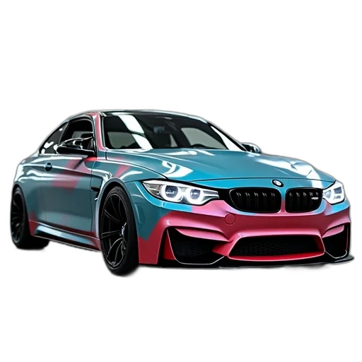 car, 3d render, photorealistic, concept art transparent PNG cut-out
