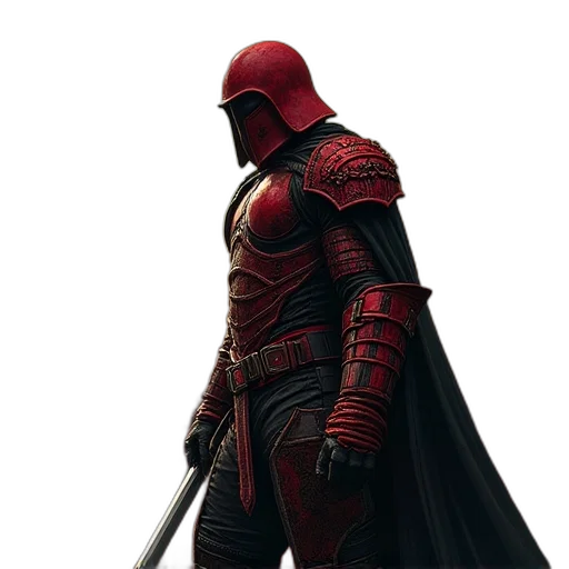 sword, weapon, staff, mask, concept art, 3d render, comic book art, fantasy art transparent PNG cut-out