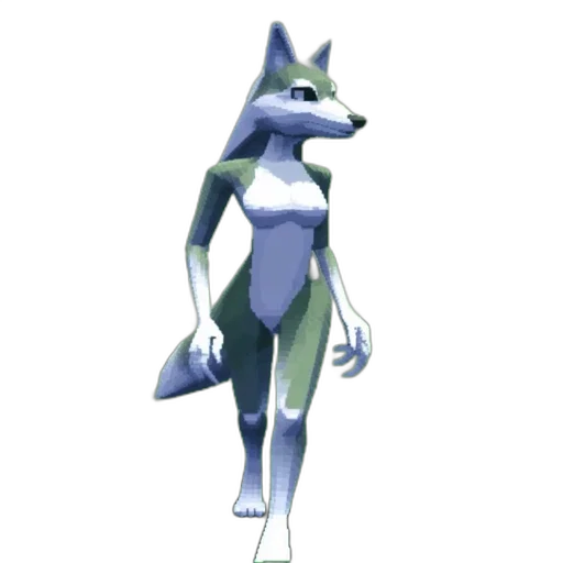creature, dress, animal, staff, concept art, 3d render, vaporwave, pixel art transparent PNG cut-out