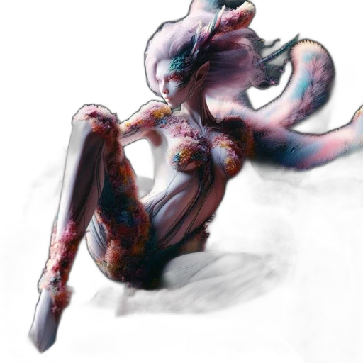 dragon, creature, animal, robot, concept art, fantasy art, watercolor, photorealistic transparent PNG cut-out