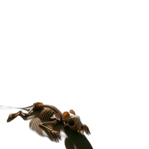 animal, creature, staff, hair, 3d render, photorealistic, concept art, vast transparent PNG cut-out