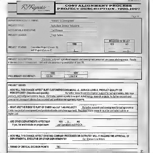 document, titled, cost, alignment, process, project, description, reynolds transparent PNG cut-out