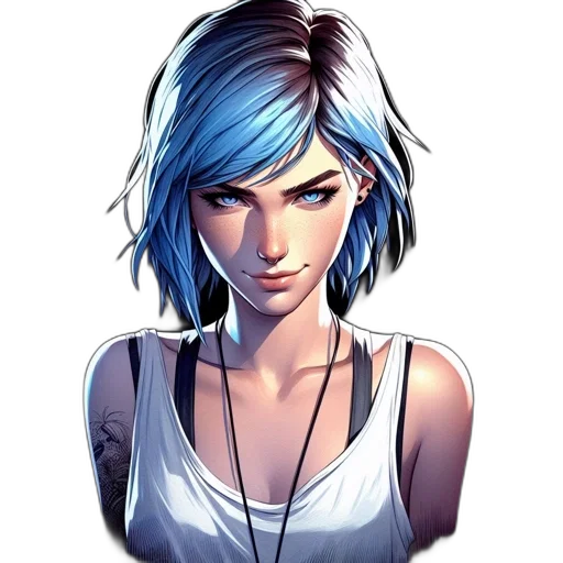face, jewelry, dress, staff, concept art, comic book art, fantasy art, pixel art transparent PNG cut-out