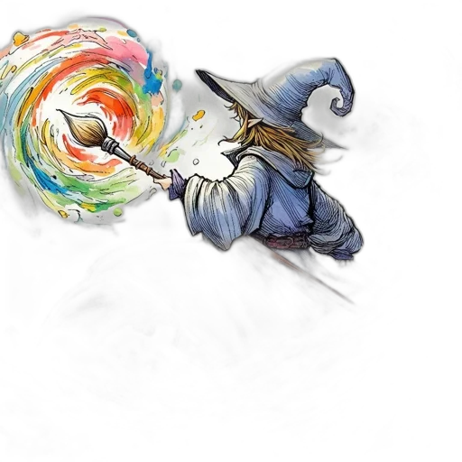 dragon, staff, weapon, sword, fantasy art, concept art, watercolor, 3d render transparent PNG cut-out