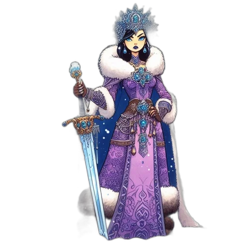 staff, sword, jewelry, concept art, fantasy art, pixel art, 3d render, blue transparent PNG cut-out