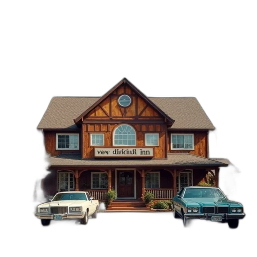 building, car, furniture, photorealistic, 3d render, concept art, pixel art, city street transparent PNG cut-out