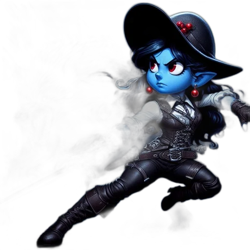 staff, concept art, 3d render, fantasy art, pixel art, blue, dimly, lit transparent PNG cut-out
