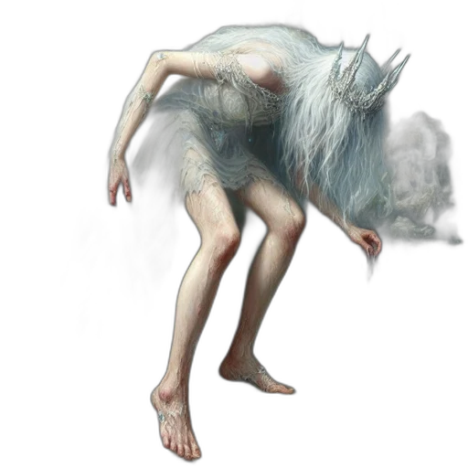 creature, dragon, animal, hair, concept art, fantasy art, photorealistic, 3d render transparent PNG cut-out