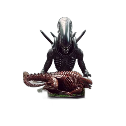creature, animal, robot, dragon, concept art, 3d render, fantasy art, pixel art transparent PNG cut-out