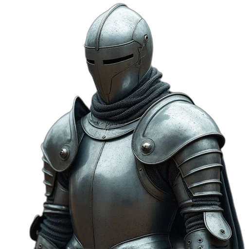 robot, sword, weapon, 3d render transparent PNG cut-out