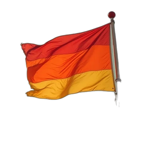 umbrella, staff, hat, weapon, 3d render, burgers, red, yellow transparent PNG cut-out
