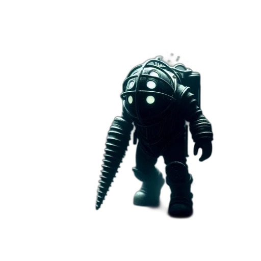 robot, creature, animal, weapon, 3d render, concept art, pixel art, comic book art transparent PNG cut-out
