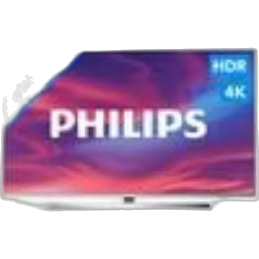3d render, photorealistic, philips, television, 58-inch, screen, size, featuring transparent PNG cut-out