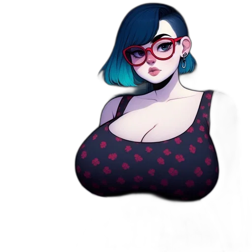dress, robot, jacket, hat, concept art, pixel art, fantasy art, cartoon transparent PNG cut-out