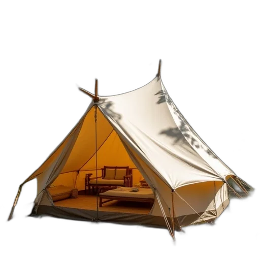 umbrella, furniture, 3d render, concept art transparent PNG cut-out