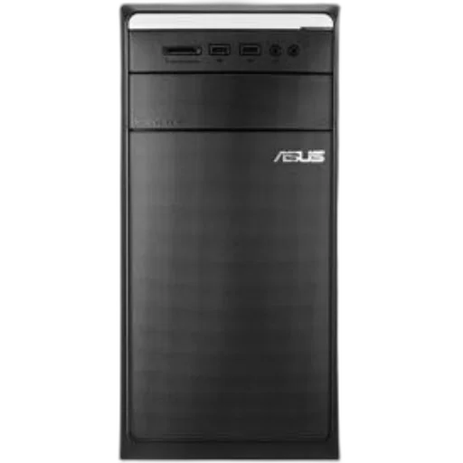 image, shows, asus, desktop, computer, tower, black, exterior transparent PNG cut-out