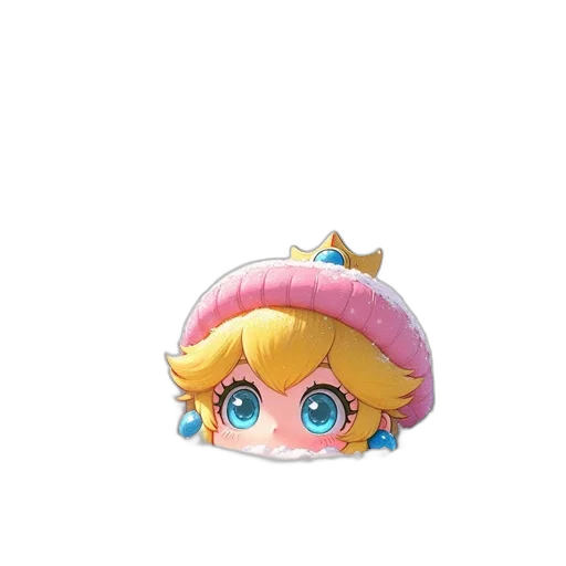 hat, crown, staff, creature, 3d render, concept art, pixel art, fantasy art transparent PNG cut-out