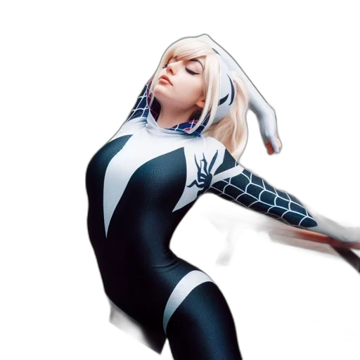 robot, hair, concept art, comic book art, 3d render, photorealistic, woman, black transparent PNG cut-out