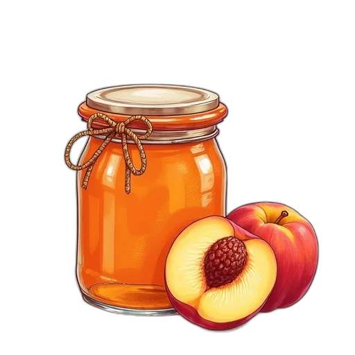 food, crown, photorealistic, watercolor transparent PNG cut-out