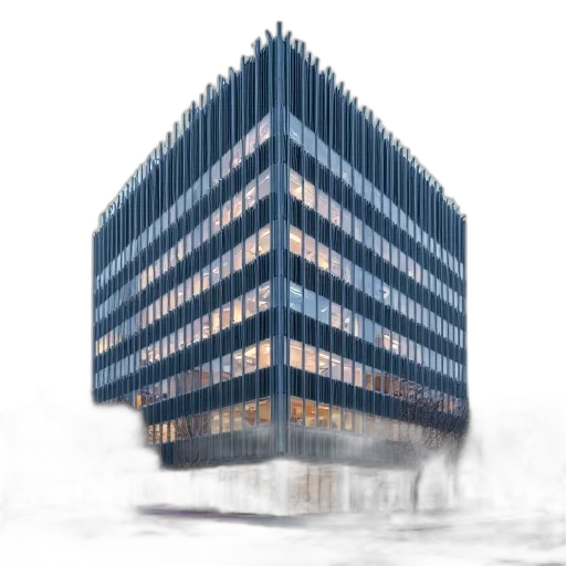 building, umbrella, 3d render, concept art transparent PNG cut-out
