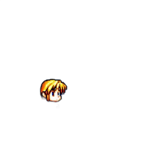 hair, staff, weapon, hat, pixel art, anime, concept art, vaporwave transparent PNG cut-out